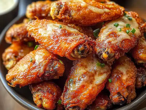 Make ultra-crispy air fryer chicken wings in just 30 minutes! Easy, healthier, and packed with flavor. Try them today!