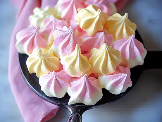 These easy Jello meringue cookies are crisp, airy, and bursting with fruity flavor! Perfect for parties and colorful desserts.