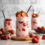 Learn how to make Vegan Korean Strawberry Milk with real strawberries and plant-based milk. Fresh, fruity & easy!