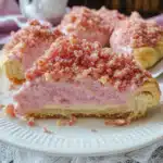 This easy Strawberry Shortcake Freezer Pie is creamy, refreshing, and requires no baking. Perfect for summer treats!