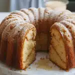 This Snickerdoodle Bundt Cake is soft, buttery, and filled with warm cinnamon-sugar flavor. Perfect for dessert, brunch, or holiday baking!