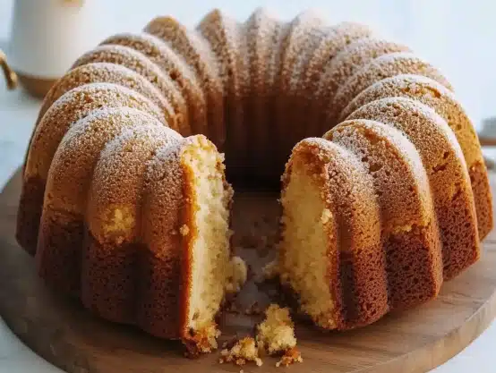 This Snickerdoodle Bundt Cake is soft, buttery, and filled with warm cinnamon-sugar flavor. Perfect for dessert, brunch, or holiday baking!