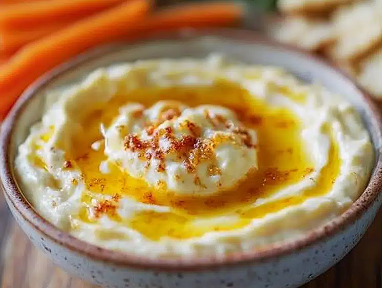 This whipped goat cheese dip with honey is light, creamy, and perfect for snacks, boards, or elegant appetizers.