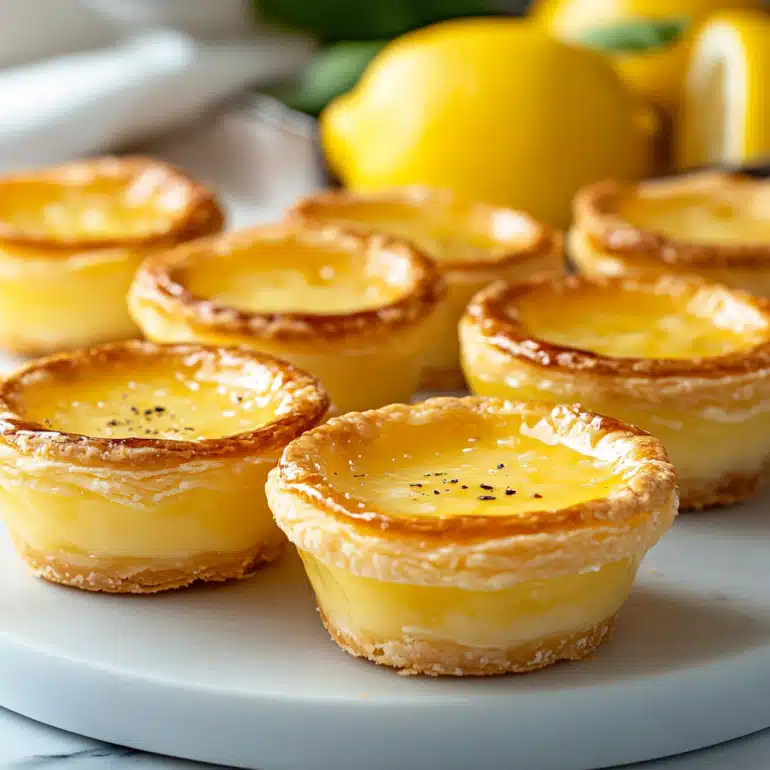 Try this easy Baby Lemon Impossible Pie recipe&mdash;custardy, citrusy, and magically self-crusting. A simple, vintage favorite!