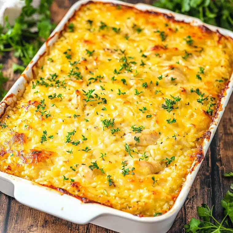 Angel Chicken and Rice Casserole