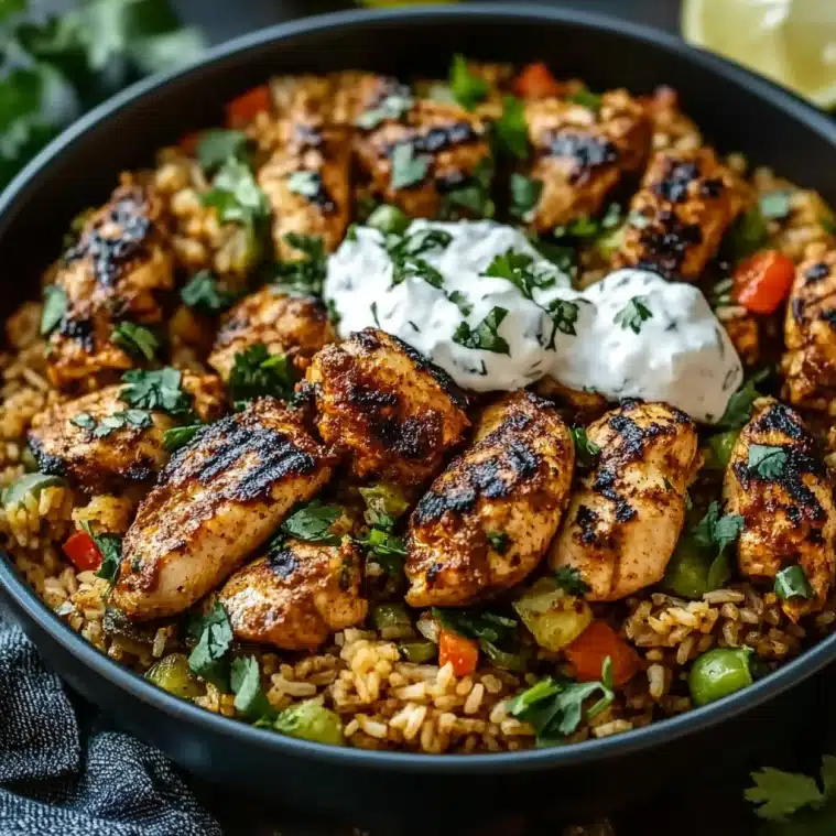 One Pot Shawarma Chicken and Rice