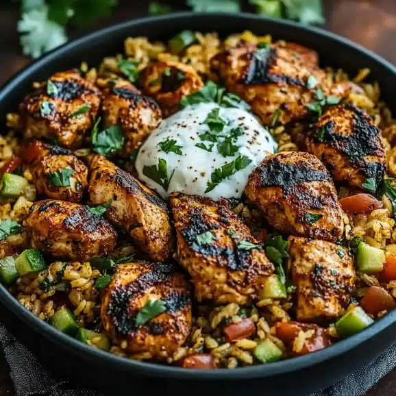 One Pot Shawarma Chicken and Rice