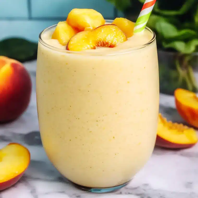 Peach Banana Smoothie