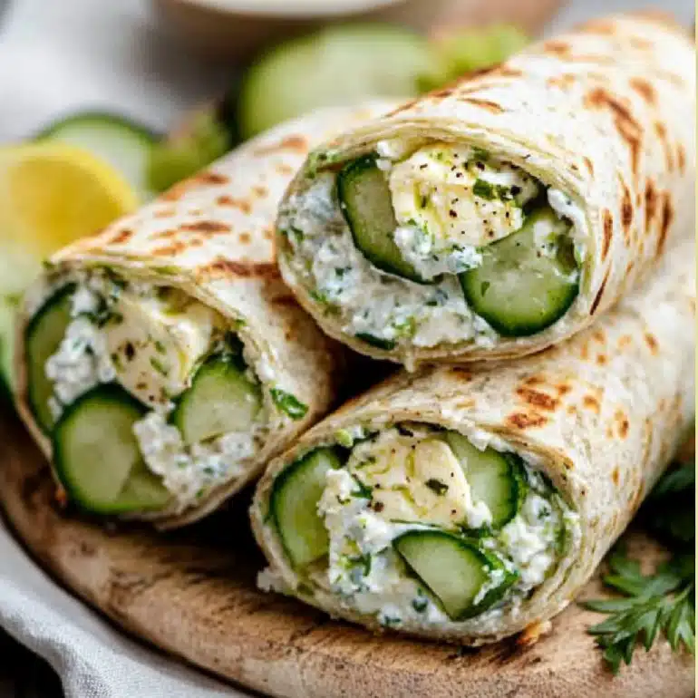 Cottage Cheese Wraps