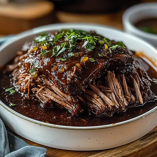 Caramelized Pulled Beef Brisket