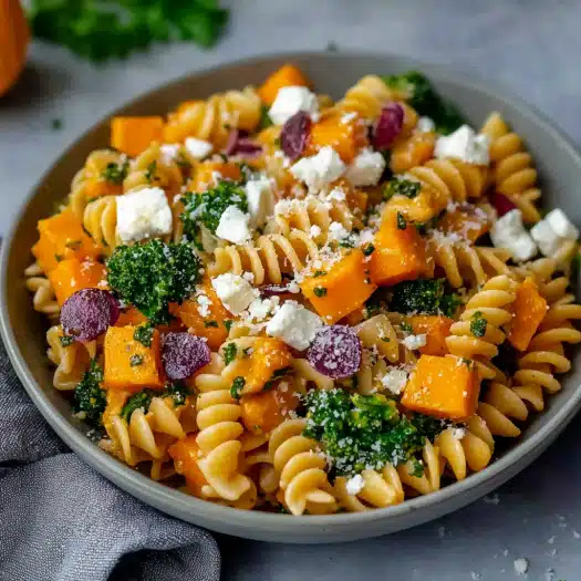 Roasted Pumpkin Pasta Salad