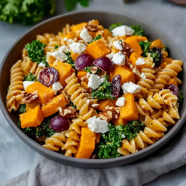 Roasted Pumpkin Pasta Salad