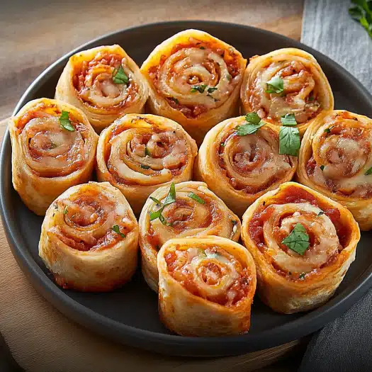 Tortilla Pizza Rolls
