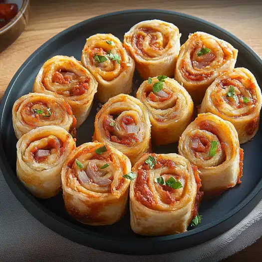 Tortilla Pizza Rolls