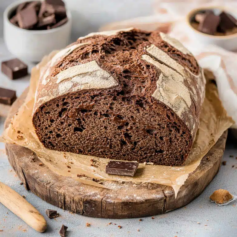 Chocolate No-Knead Bread