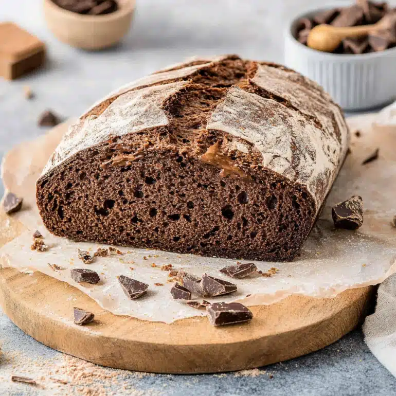 Chocolate No-Knead Bread