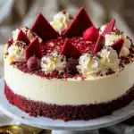 red velvet cheesecake