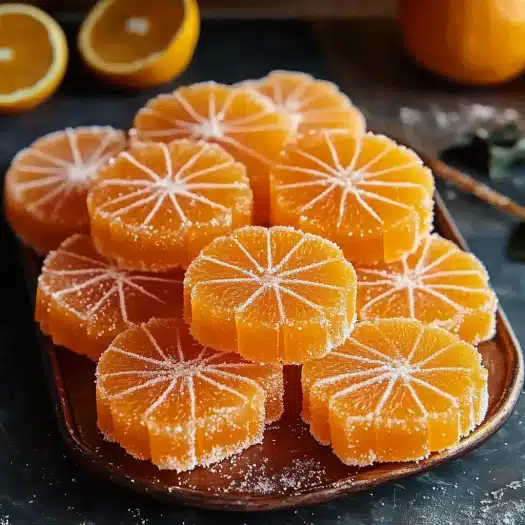 Classic Homemade Orange Candy
