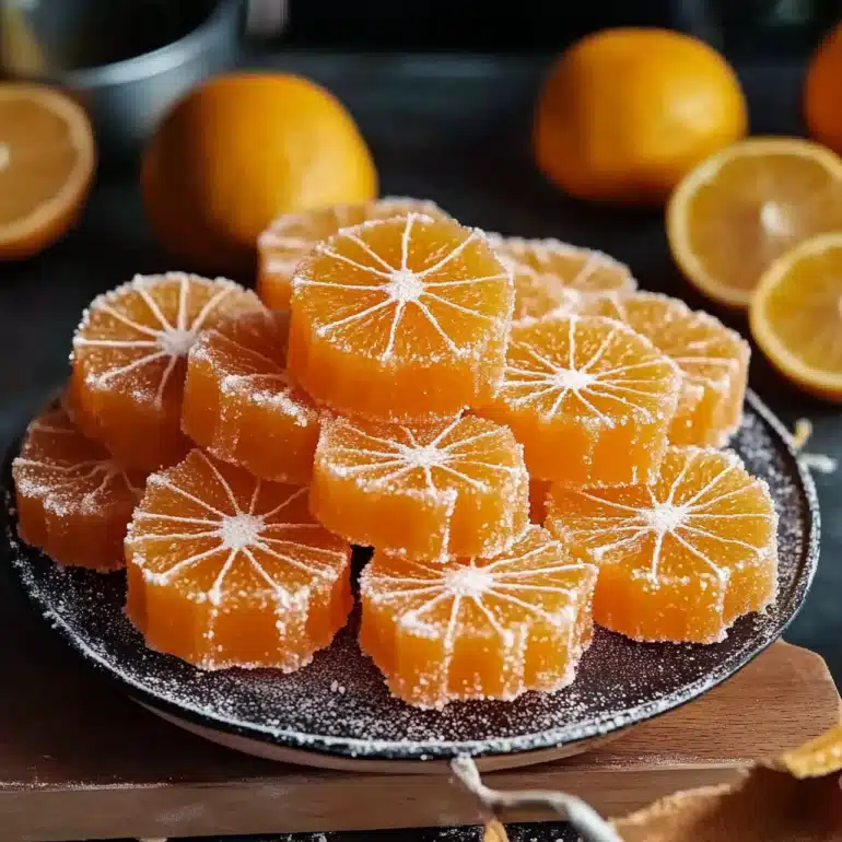 Classic Homemade Orange Candy