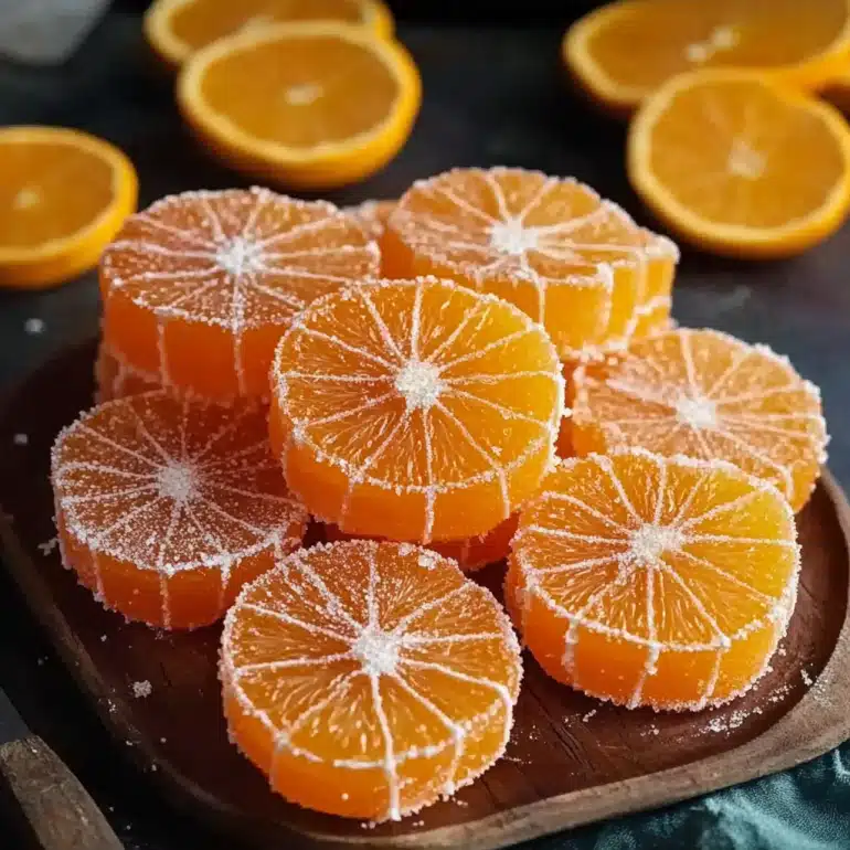 Classic Homemade Orange Candy