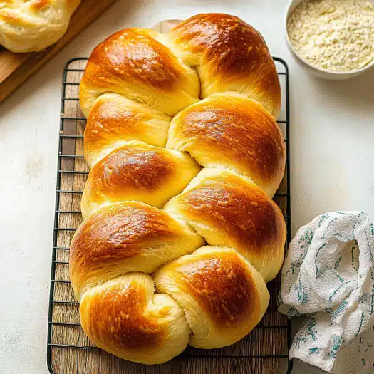 Braided Brioche Bread