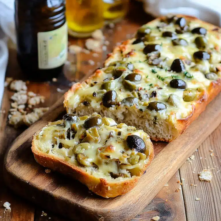 Olive Cheese Bread