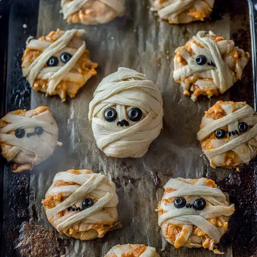 Baked Cheese Mummies