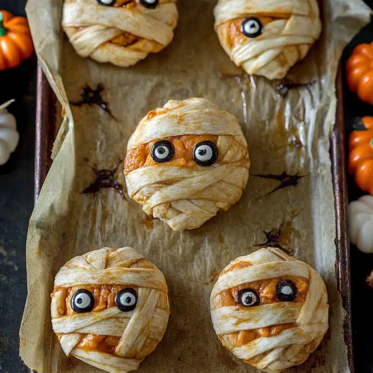 Baked Cheese Mummies