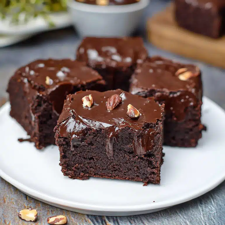 vegan sweet potato brownies