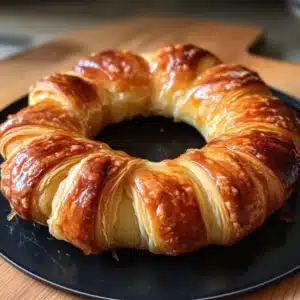 Caramel Apple Cream Cheese Crescent Ring