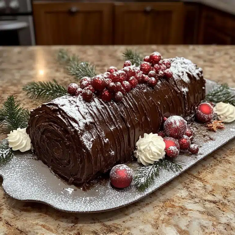 Classic Yule Log Recipe