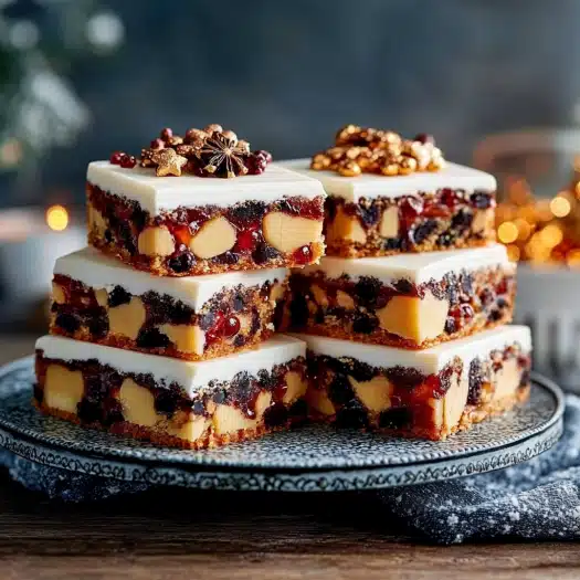 Festive Christmas Fruitcake Traybake