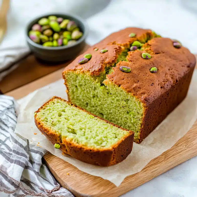 Moist Pistachio Bread Recipe