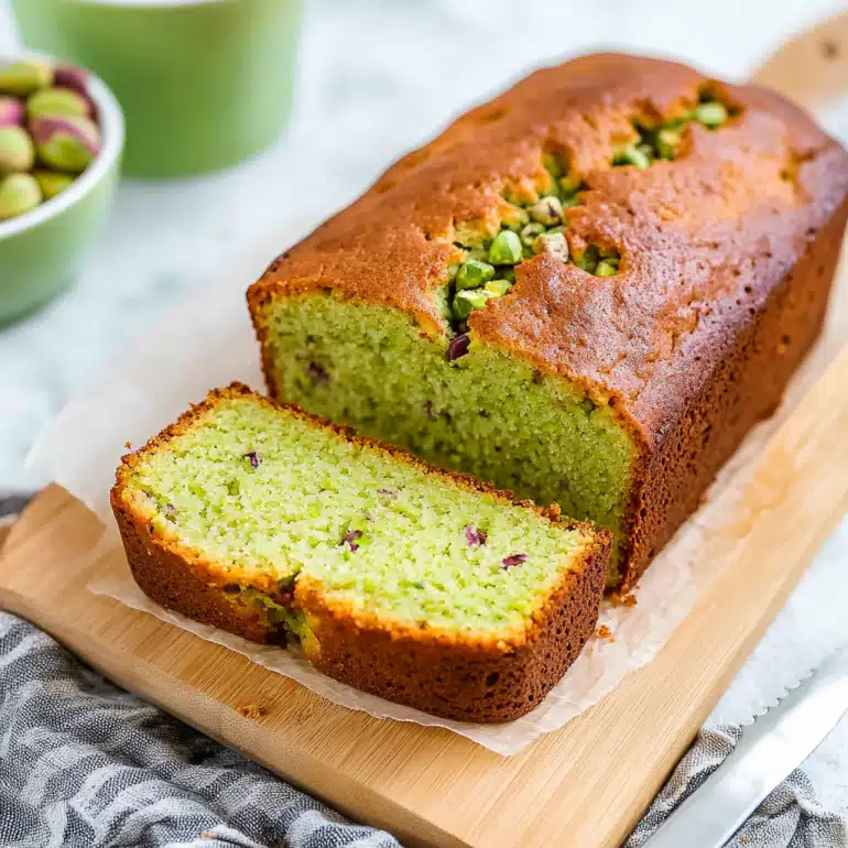 Moist Pistachio Bread Recipe