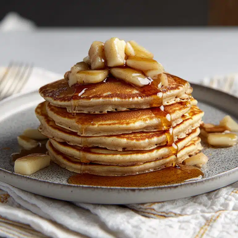 Fluffy Cinnamon Pancakes