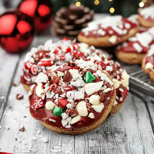 Santa’s Red Velvet Christmas Cookies