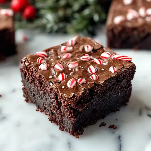 Peppermint Brownies