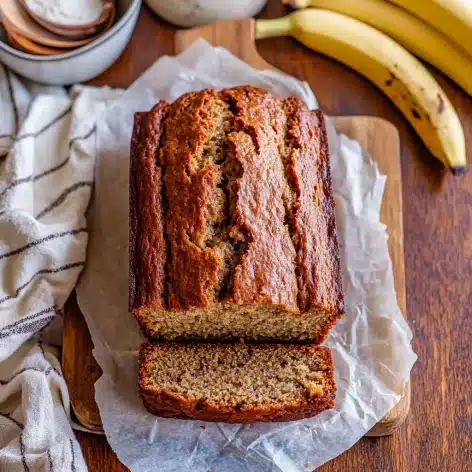 Moist Banana Bread with Sour Cream