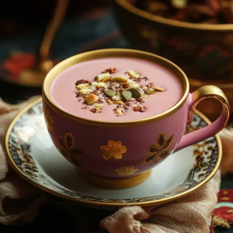 Easy Homemade Kashmiri Pink Chai