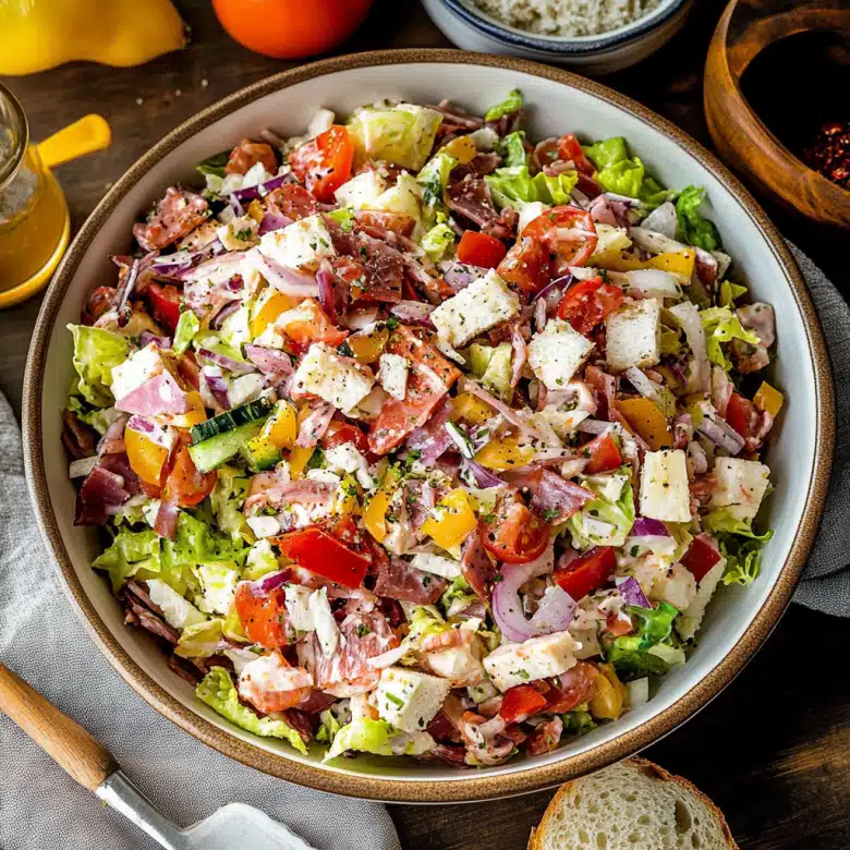 Loaded Italian Sub Salad