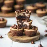 Chocolate Chip Brownie Tarts