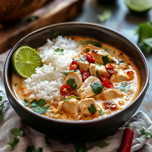 Coconut Chicken Brothy Rice