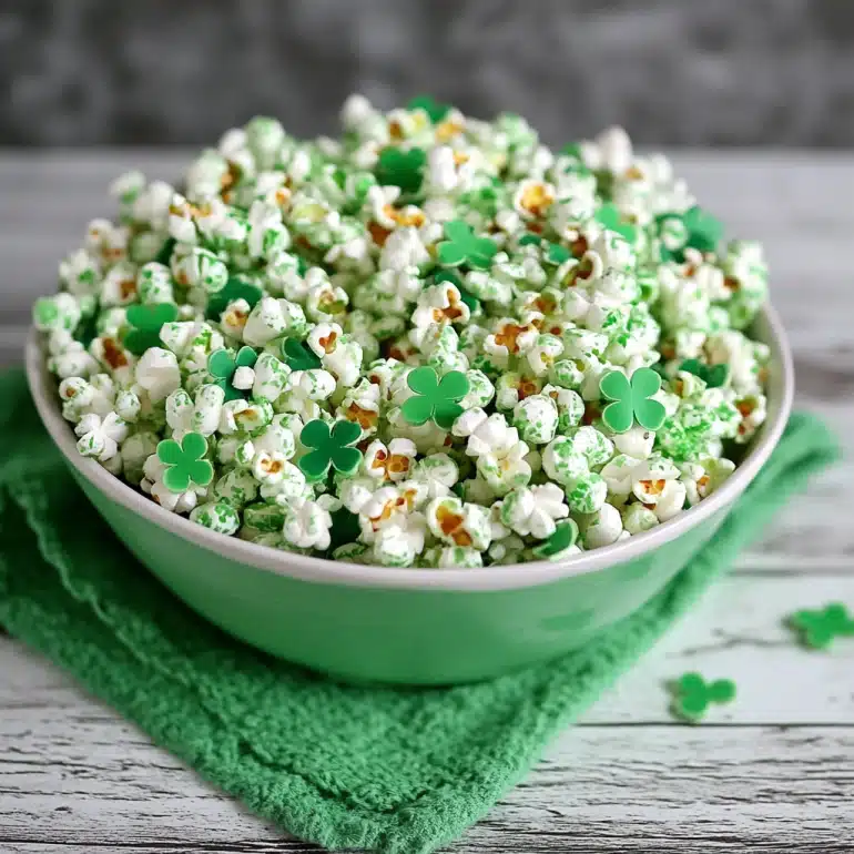 St Patrick&rsquo;s Day Leprechaun Popcorn