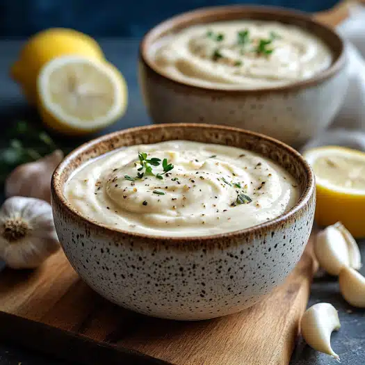 Best Lebanese Garlic Sauce Toum