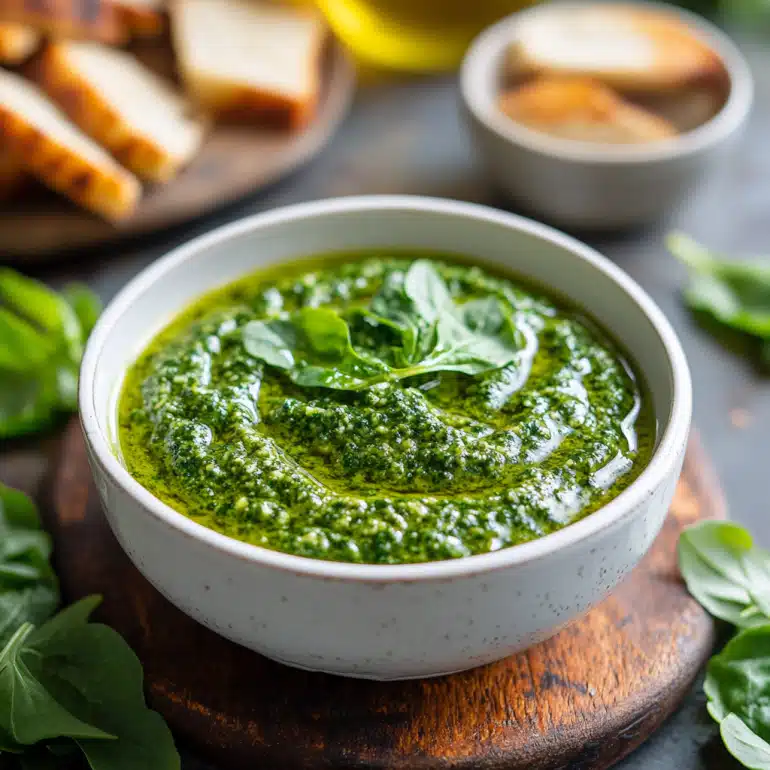Arugula Walnut Pesto