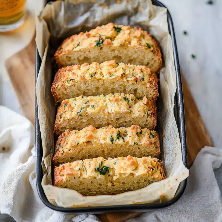 Irish Beer and Cheddar Bread