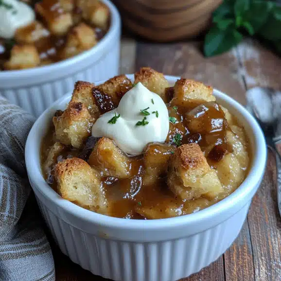 Irish Whiskey Bread Pudding