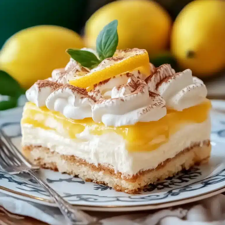 Lemon Tiramisu Recipe
