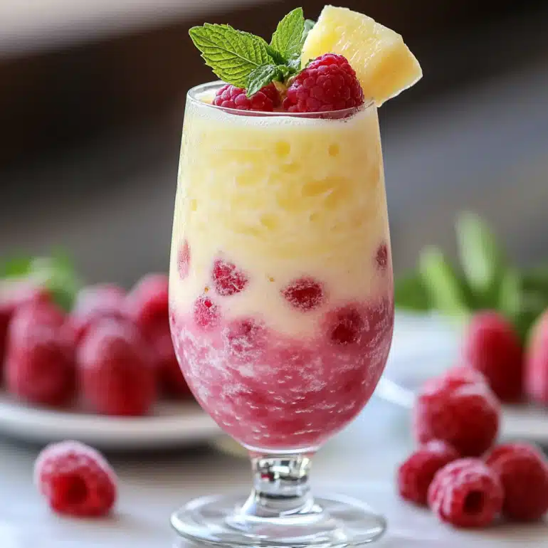Raspberry Colada Twist