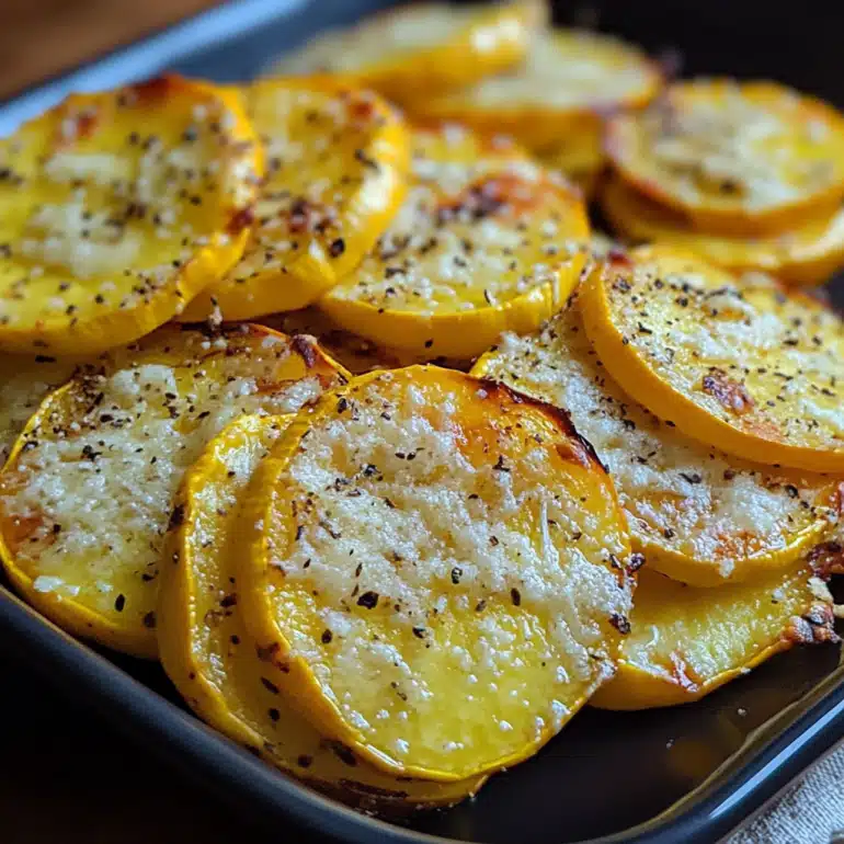Parmesan Roasted Squash Chips
